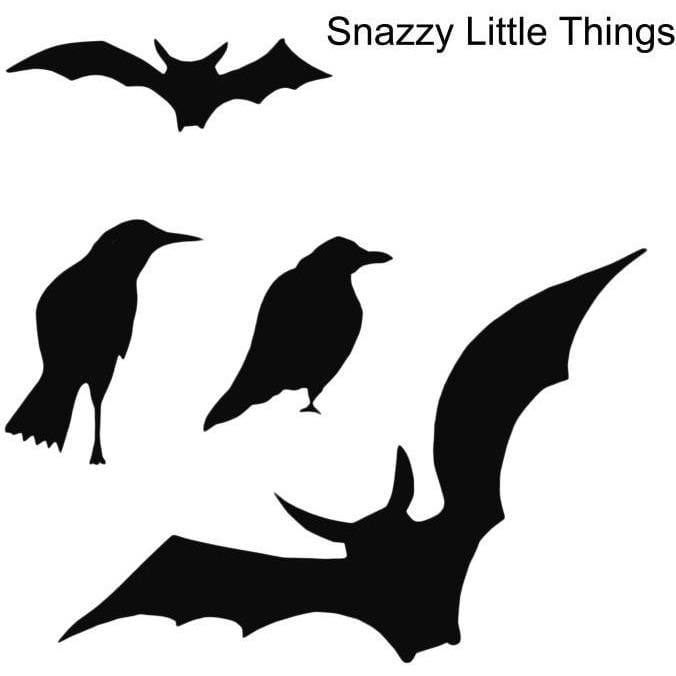 Halloween Silhouettes (Instant Download)