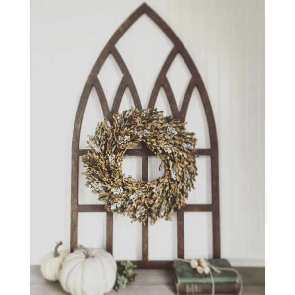 Pattern for 22" x 40" Gothic Window Frame (Instant Download)