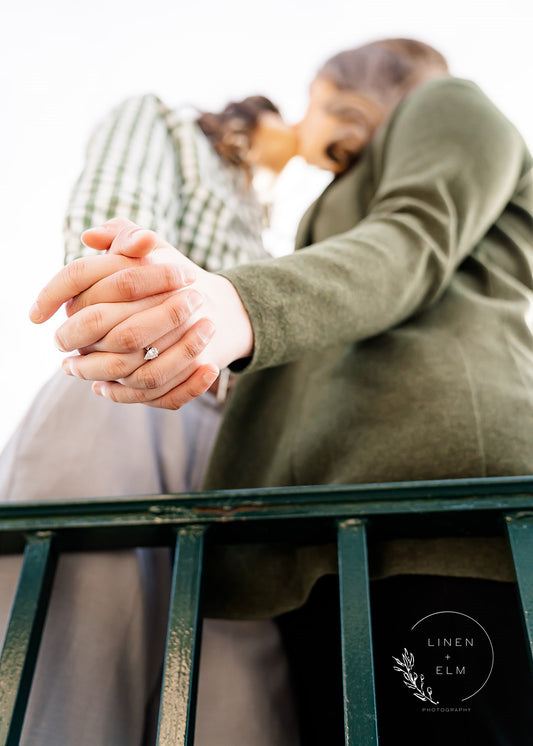 Abigail and Evelyn's Engagement Session at Keeneland