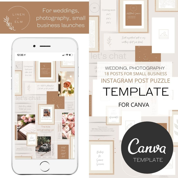 Instagram Puzzle Templates