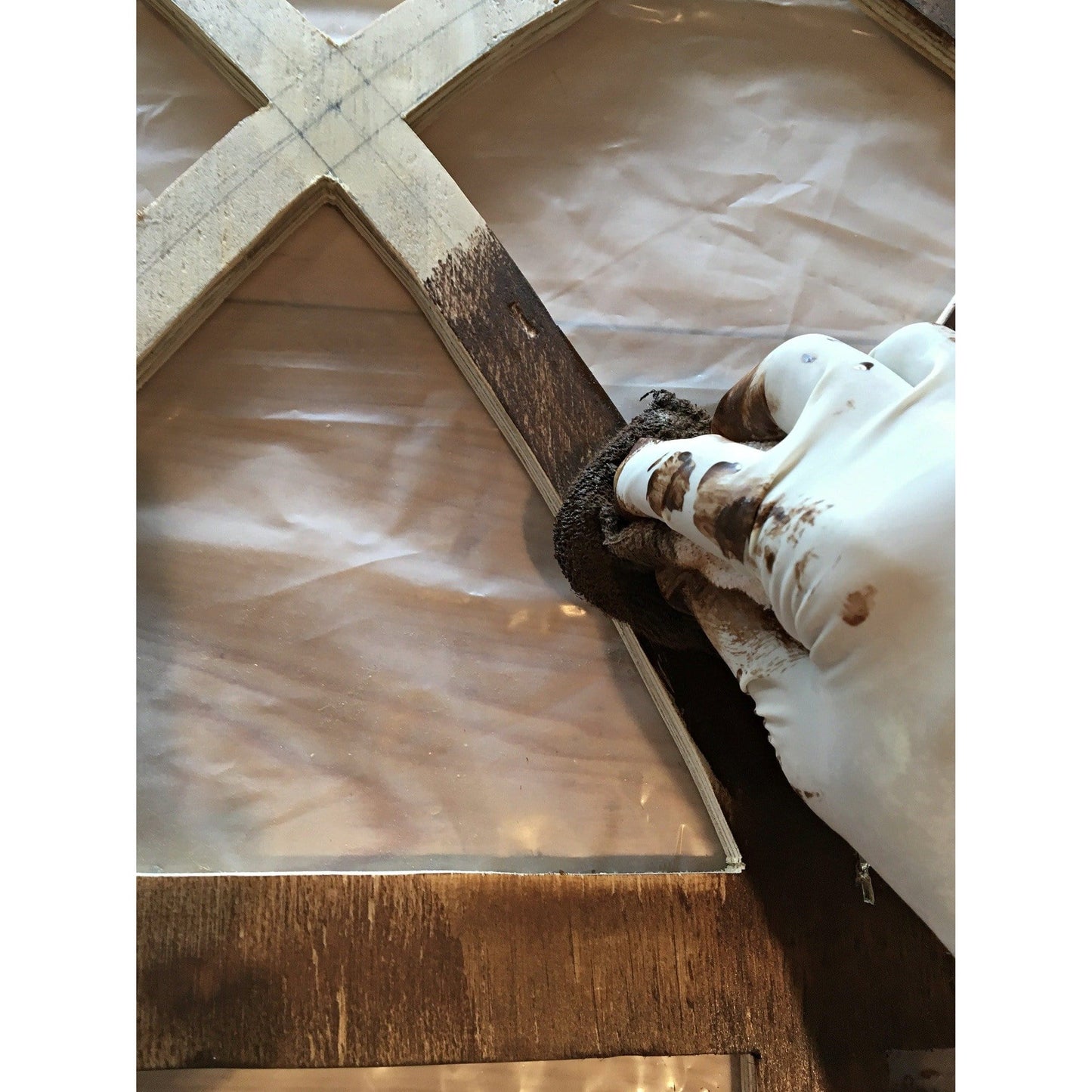 Pattern for 44" x 46" Gothic Window Frame (Instant Download)